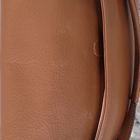 Vintage Coach 100% Leather Exceptional Condition Crossbody Handbag - Picture 6 of 12